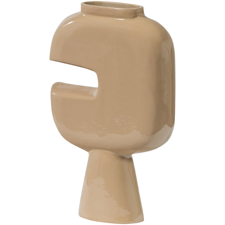 WOOOD Gianna Vase Aluminium Sand