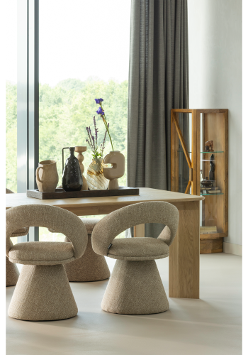 WOOOD Gianna Vase Aluminium Sand