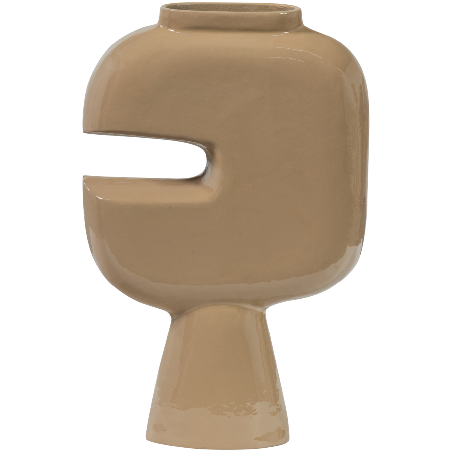 WOOOD Gianna Vase Aluminium Sand