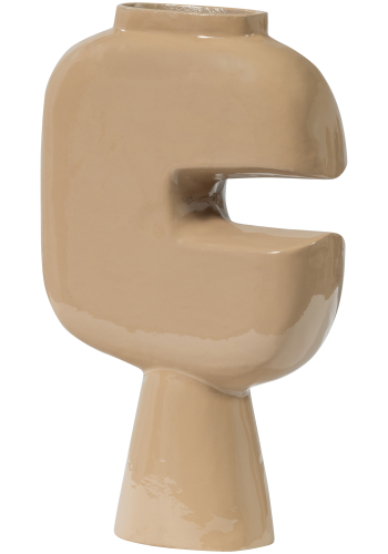 WOOOD Gianna Vase Aluminium Sand