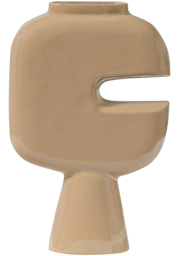 WOOOD Gianna Vase Aluminium Sand