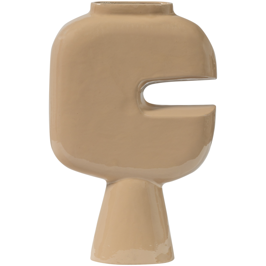 WOOOD Gianna Vase Aluminium Sand