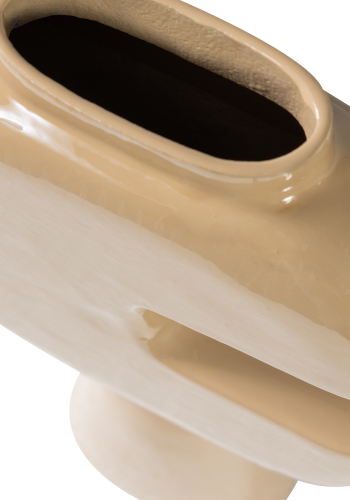 WOOOD Gianna Vase Aluminium Sand