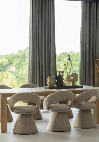 WOOOD Liske lysestake i mangotre, naturlig