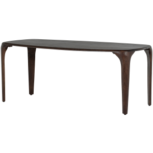 WOOOD Fiore matbord mangotr&auml; m&ouml;rkbrunt 190x95 cm