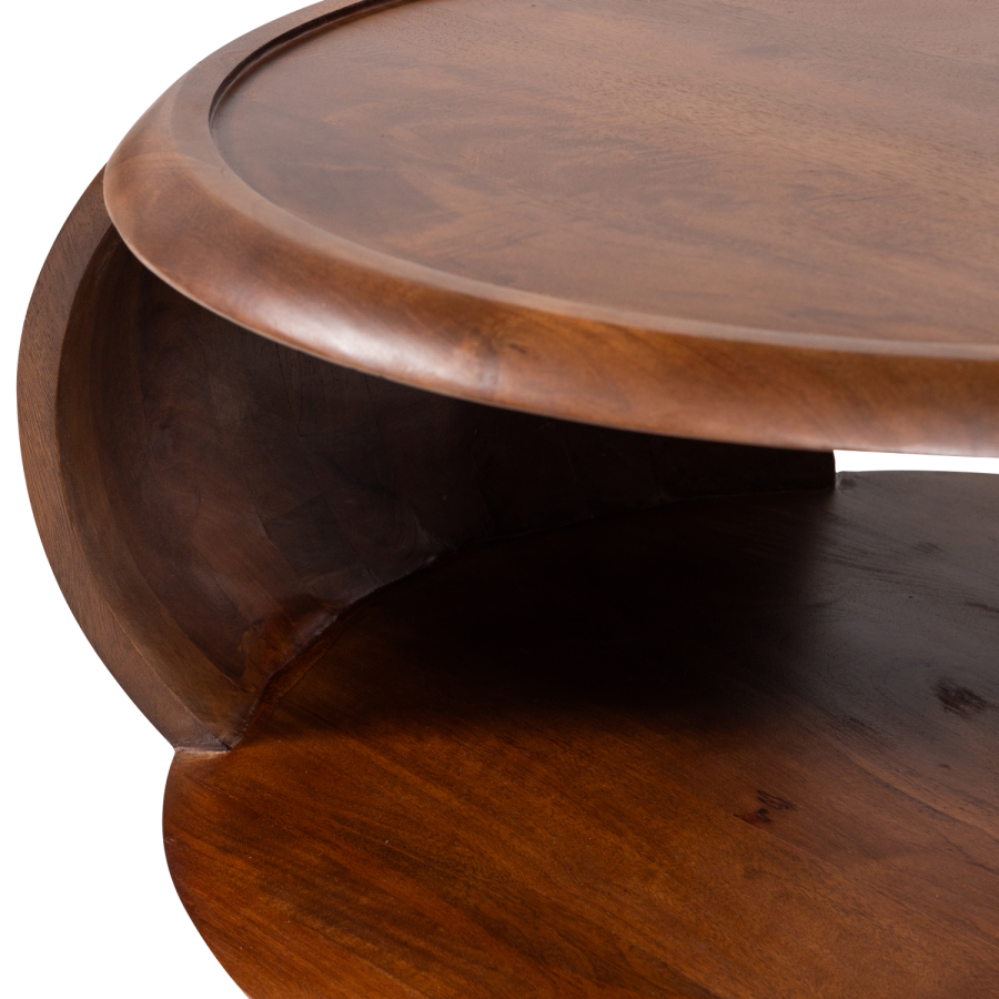 WOOOD Cole salongbord mangotre brun