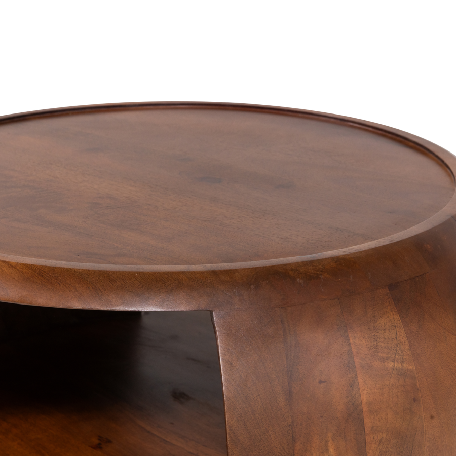 WOOOD Cole salongbord mangotre brun