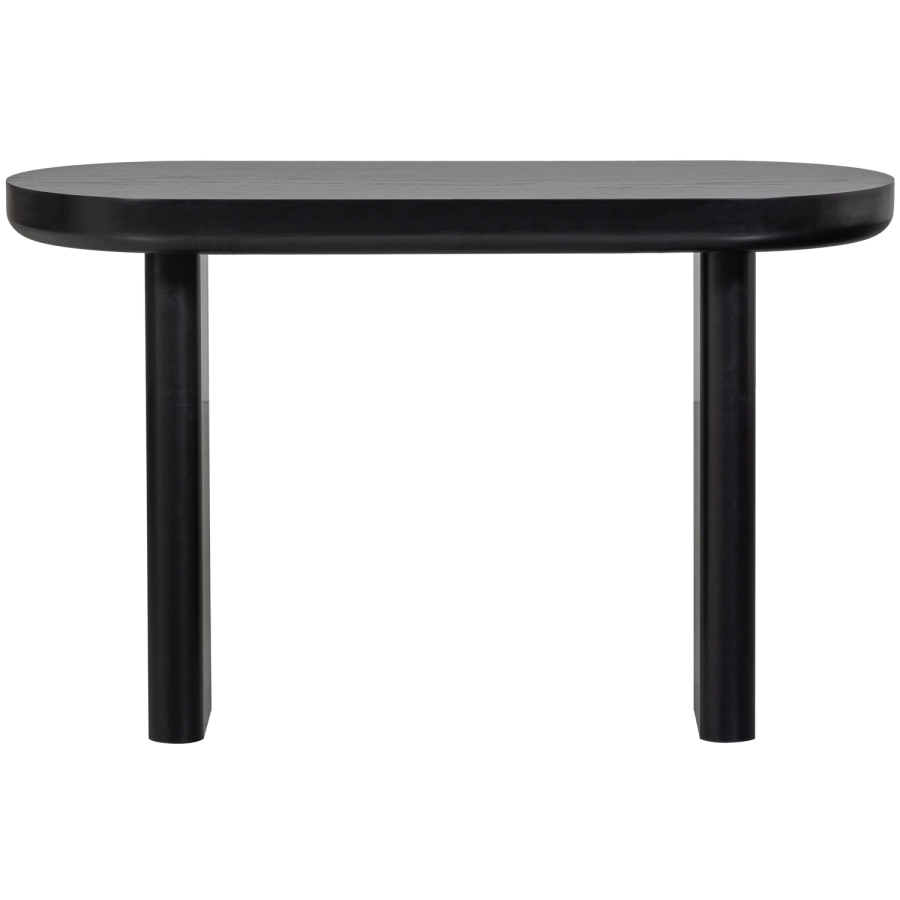 WOOOD MAEL SKRIVEBORD/SIDEBORD FINÉR SORT