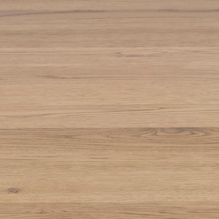 ACT NORDIC Heaven Esstisch, rund – natürliches Wildeichenfurnier und schwarzes Metall (120)