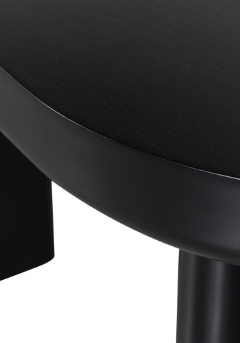 WOOOD MAEL SKRIVEBORD/SIDEBORD FINÉR SORT