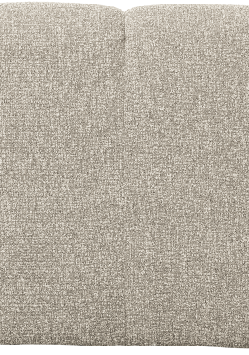 WOOOD Mojo spisebenk 84 cm med ryggst�tte boucl&eacute; beige melange