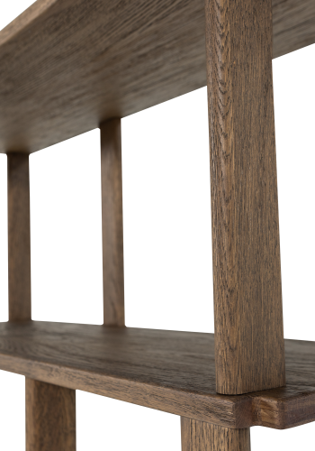 WOOOD Riss bokhylle, eik, naturfarget, 186x90 cm