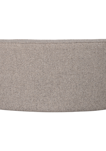 WOOOD Europa 2-seters spisebordbenk vevd stoff sandmelert