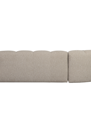 WOOOD Mojo hj�rnesofa venstre Boucle beige melange