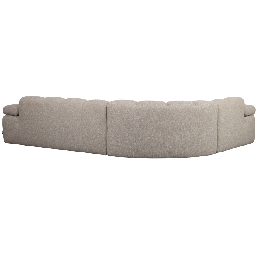 WOOOD Mojo hj�rnesofa venstre Boucle beige melange