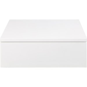 ACT NORDIC Avignon vgghngt sngbord, m. 1 lda - vit MDF (37x32)
