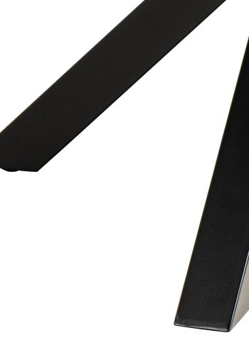 ACT NORDIC Heaven Esstisch, rund – schwarze Fairbanks-Keramik und schwarzes Metall (119)