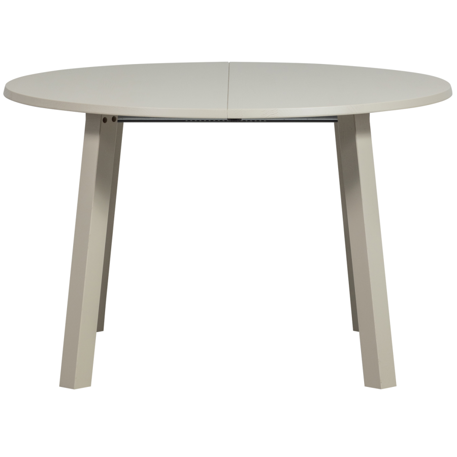 WOOOD Janne spisebord med uttrekk, eik, Dakargrau [Fsc]