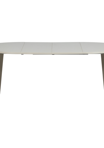 WOOOD Janne spisebord med uttrekk, eik, Dakargrau [Fsc]