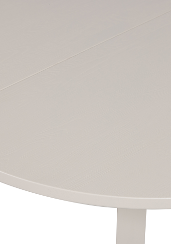 WOOOD Janne spisebord med uttrekk, eik, Dakargrau [Fsc]