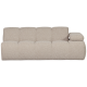 WOOOD Mojo 2-seters Element armlener h�yre Boucle beige melange