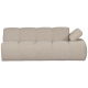 WOOOD Mojo 2-seters Element armlener h�yre Boucle beige melange