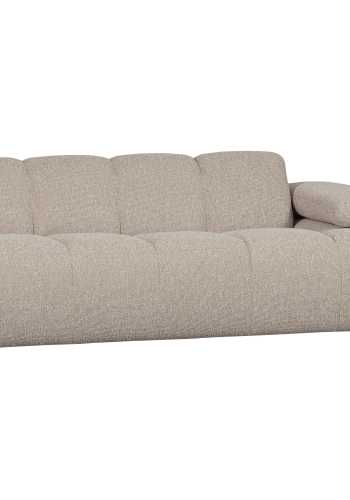 WOOOD Mojo 2-seters Element armlener h�yre Boucle beige melange