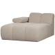 WOOOD Mojo Sjeselong Element Venstre Boucle Beige Melange
