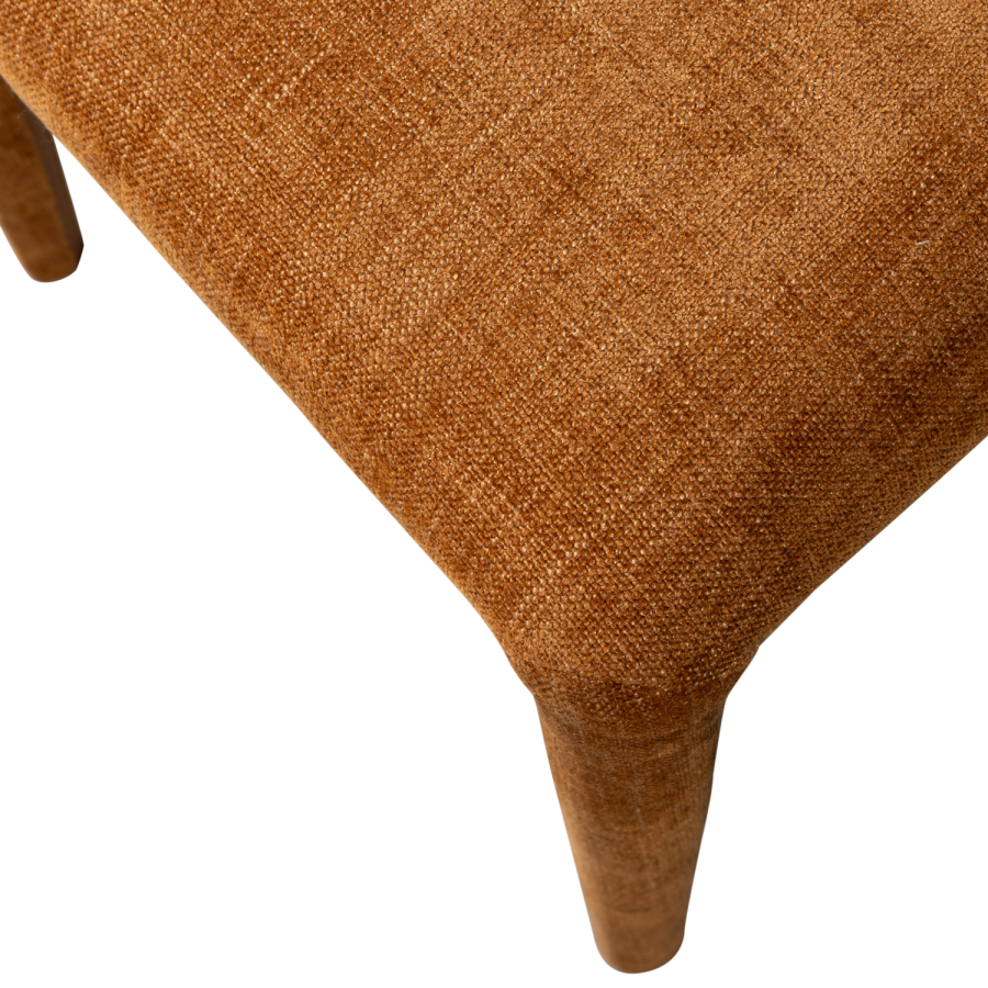 WOOOD Permit spisebordsstol - kanel polyester stof