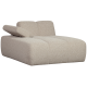 WOOOD Mojo Sjeselong Element Venstre Boucle Beige Melange