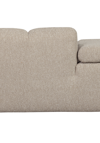 WOOOD Mojo Sjeselong Element Venstre Boucle Beige Melange