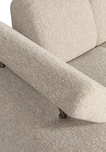 WOOOD Mojo Sjeselong Element Venstre Boucle Beige Melange