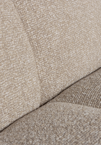WOOOD Mojo 1,5-seter Element Armlen H�yre Boucl&eacute; Beige Melange