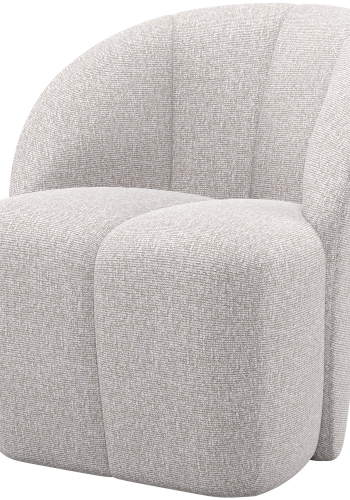 WOOOD Mojo svingstol Boucle ecru melange