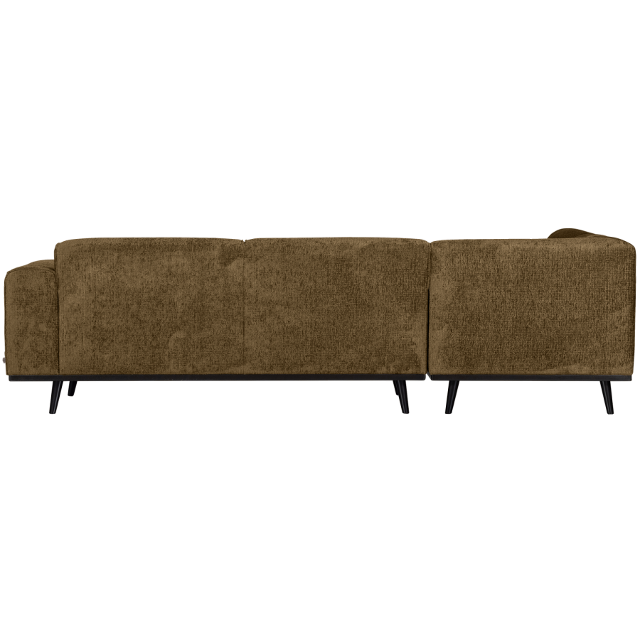 WOOOD Statement hj�rnesofa venstre struktur velur messing