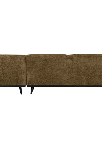 WOOOD Statement hj�rnesofa h�yre struktur fl�yel messing