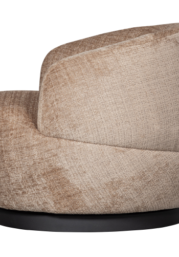 WOOOD Uld drejestol Chenille sand