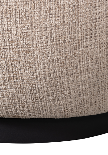 WOOOD Uld drejestol Chenille sand