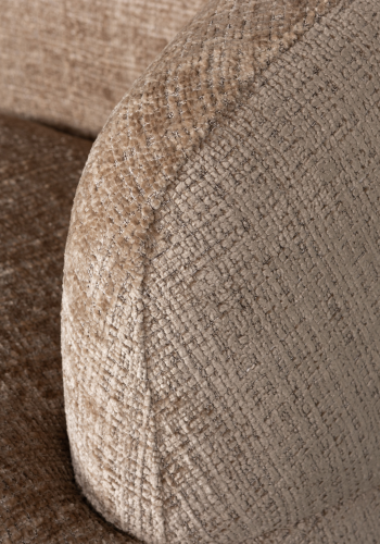 WOOOD Uld drejestol Chenille sand