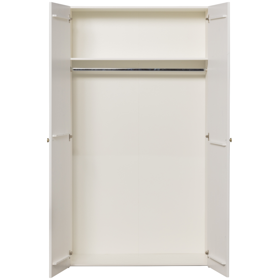 WOOOD Sipke Garderobe Furu Hvit [Fsc]