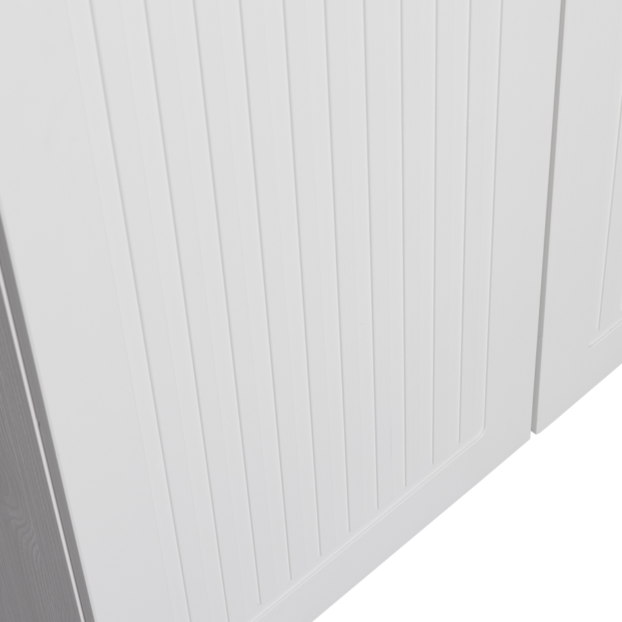 WOOOD Sipke Garderobe Furu Hvit [Fsc]