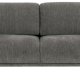 SOFAKONSEPT Elea 3-manns sofa - antrasittgrtt stoff og naturlig bk