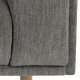 SOFAKONSEPT Elea 3-manns sofa - antrasittgrtt stoff og naturlig bk