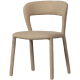 WOOOD Noble spisebordsstol - sand polyester stof