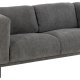 SOFAKONSEPT Elea 2,5 seter sofa - antrasittgr stoff og sort metall
