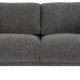 SOFAKONSEPT Elea 2,5 seter sofa - antrasittgr stoff og sort metall