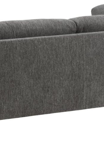 SOFAKONSEPT Elea 2,5 seter sofa - antrasittgr stoff og sort metall