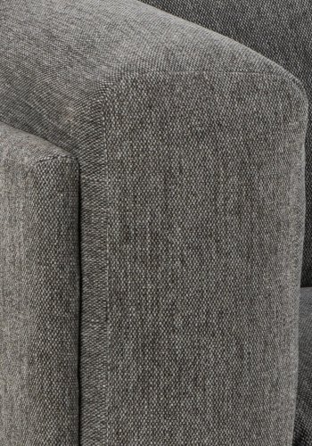 SOFAKONSEPT Elea 2,5 seter sofa - antrasittgr stoff og sort metall