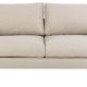 SOFAKONSEPT Toril 2,5 seter sofa - beige stoff og sort metall