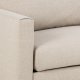 SOFAKONSEPT Toril 2,5 seter sofa - beige stoff og sort metall